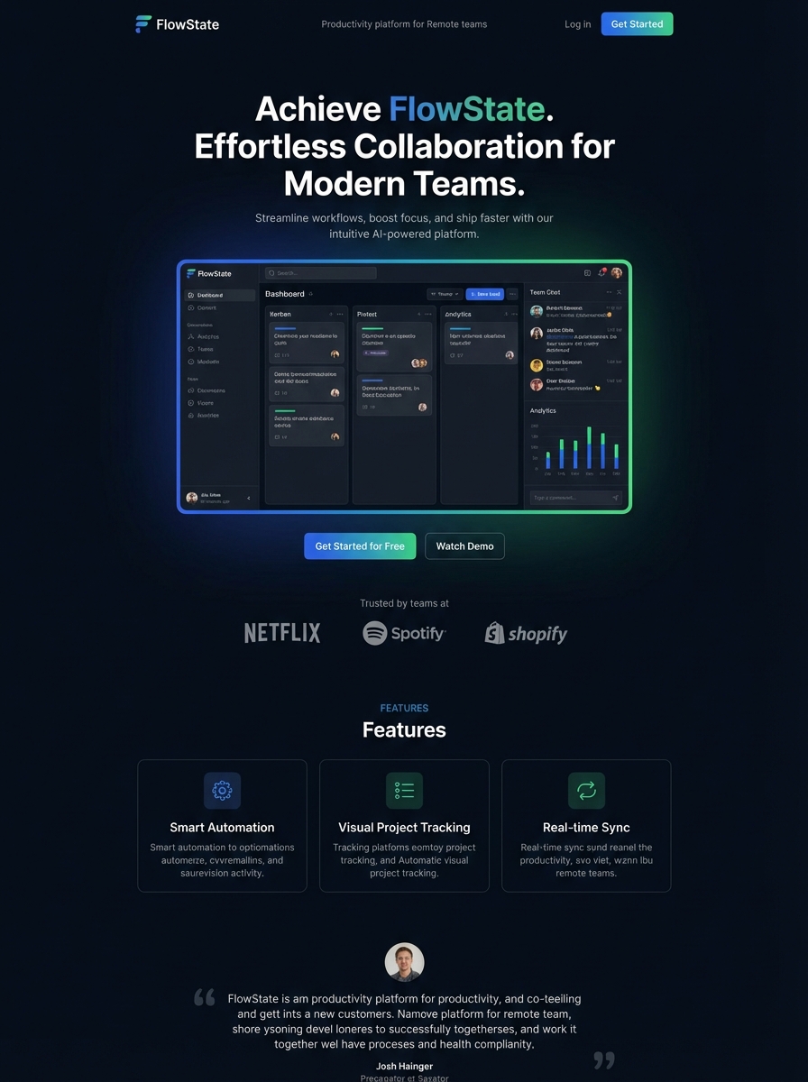 I want Landing Pages